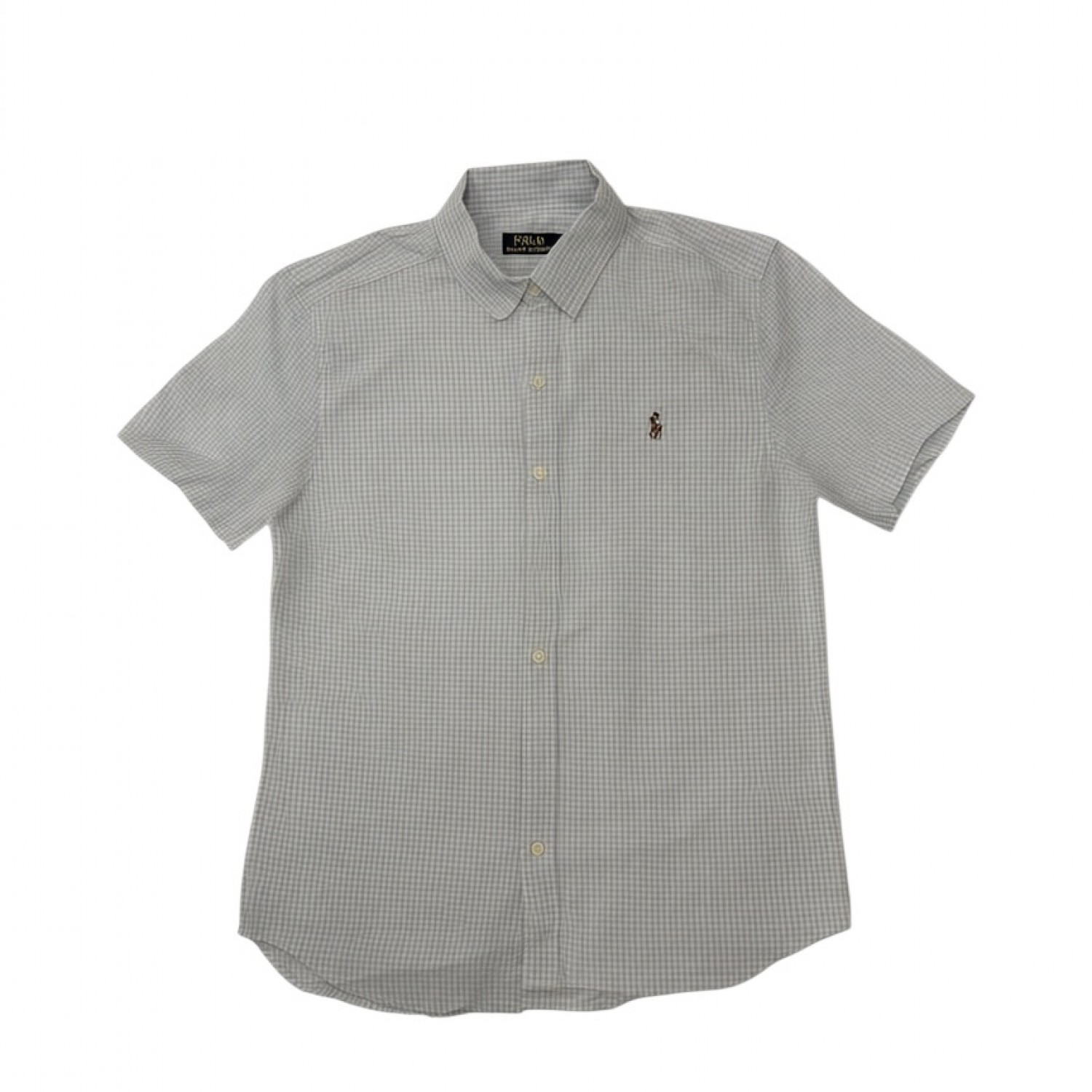 Polo Ralph Lauren Γκρι Καρό Πουκάμισο Short Sleeve